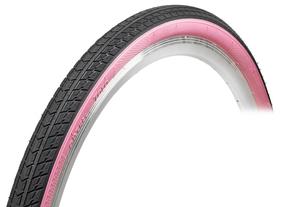 Dviračio padanga Ortem Toro TIRE182, guma, juoda sp./rožinė sp., 28", 1.75"