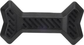 Žaislas šuniui, tąsymui Flamingo Gladiator Bone 525481, 17 cm, juodas, L