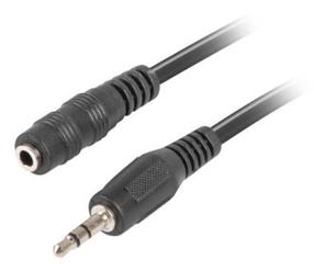 Laidas Lanberg 3.5mm / 3.5mm 3.5 mm male, 3.5 mm male, 3 m, juoda sp.