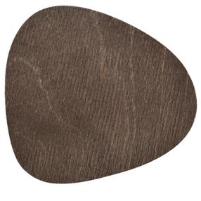 Stalo padėkliukas Hermia Pear Wenge, 45 cm x 33 cm, 4 vnt., Ruda sp.