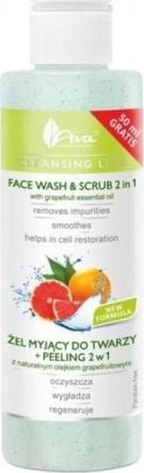 Makiažo valiklis, šveitiklis Ava Laboratorium Grapefruit Peeling, 200 ml