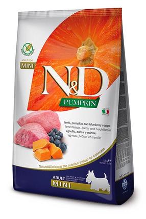 Sausas šunų maistas Farmina N&D Pumpkin Lamb & Blueberry, ėriena, 2.5 kg