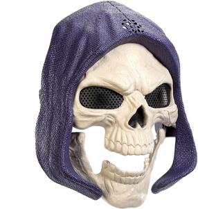 Komplekts lomu spēlei, maska Mattel Masters Of The Universe Skeletor, balta krās./violeta krās.