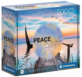 Dėlionė Clementoni Peace Collection Peaceful Wind 35121, 36 cm x 49 cm, 500 vnt., įvairių spalvų