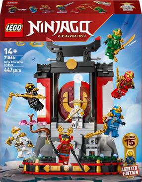 Konstruktors LEGO® NINJAGO® Nindzju tēlu 15. gadadienas apskates modelis 71866, 447 gab.