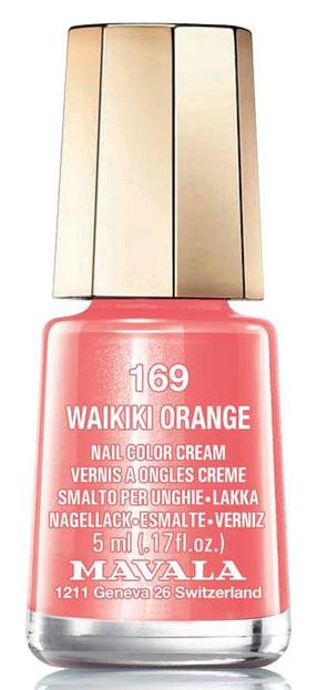 Лак для ногтей Mavala Mini Color, waikiki orange цв., 5 мл