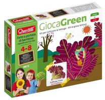 Edukacinis žaislas Quercetti Gioca Green Red Lettuce, įvairių spalvų