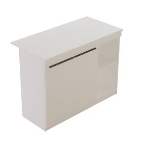 Baro stalas Kalune Design OR2-W, ąžuolo sp., 120 cm x 60 cm x 88.2 cm
