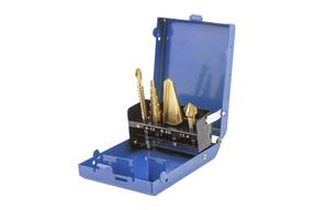 Metalo grąžtų rinkinys Forsage F-44705 F-44705, metalas, hss, cilindrinis, 12.4 mm x 12 cm