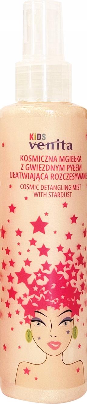 Vaikiškas purškiklis plaukams Venita Cosmic Detangling with Stardust, 150 ml
