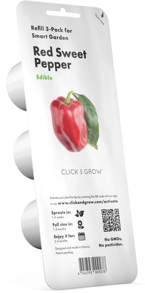 Išmanios daigyklos sėklos Click & Grow, paprikos, 3 vnt.