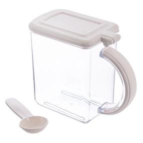 Birių produktų indas Orion, 0.55 l, skaidri sp./pilka sp.