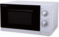 Mikrobangų krosnelė Sharp R20DW, su apšvietimu, balta sp., 800 W Prekė su pažeista pakuote.