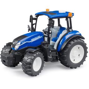 Mängutraktor Bruder New Holland T5.120, 1:16, sinine v.
