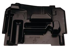 Įrankių dėžės įdėklas Makita MakPac, 38 cm x 28.8 cm x 6 cm, juoda sp.