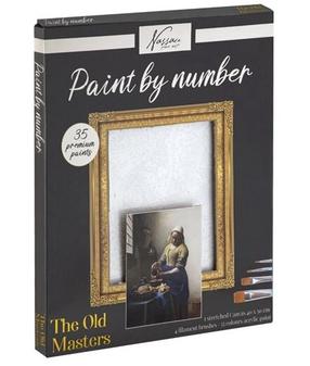 Картина по номерам Grafix Painting by Numbers The Old Masters, многоцветный