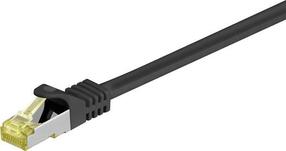 Laidas Goobay SFTP m.Cat7 Patch RJ-45, RJ-45, 3 m, juoda sp.