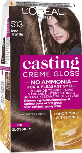 Matu krāsa L’Oréal Paris Casting Creme Gloss, iced truffle krās., 513, 180 ml