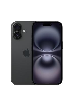 Mobilais telefons Apple iPhone 16 MYE73HX/A, 128 GB, melns krās.