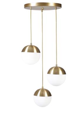 Šviestuvas kabinamas Opviq Chandelier Kure 8710-3, E27, aukso sp. / aukso sp.