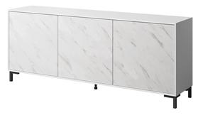Kumode Cama Meble Marmo, balta krās., 80.5 cm x 45 cm x 200 cm