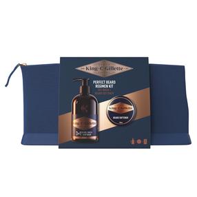 Sejas kopšanas komplekts vīriešiem Gillette King C Perfect Beard Regimen