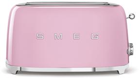 Tosteris Smeg TSF02PKEU, rozā krās.