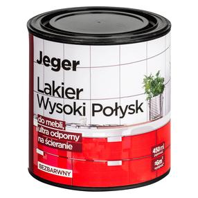 Lakk, läikiv Jeger, 0.5 l, Värvitu