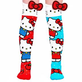 Vaikiškos kojinės, mergaitėms Hello Kitty Iconic, įvairių spalvų, vienas dydis