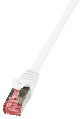 Провод Logilink CAT 6 S/FTP RJ-45 8P8C, RJ-45 8P8C, 7.5 м, белый цв.