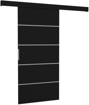 Uks Biella 106, siselükandustele, 205 cm, must v.