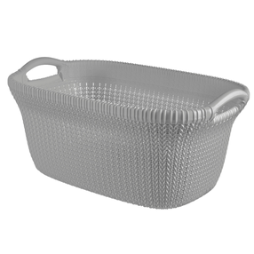 Pesukast Curver Knit, 40 l, hall v., 59.5 cm x 38.5 cm x 27 cm