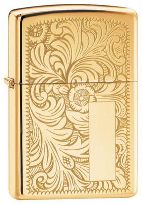 Šķiltava Zippo Lighter 352B, zelta krās.