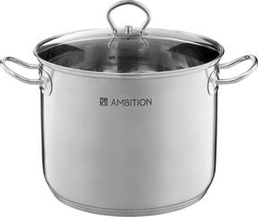 Puodas Ambition Acero, Ø34 cm, 22 l, sidabro sp.