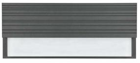 Sieninis lauko šviestuvas Trio Mariza, 10W, LED, IP65, antracito sp., 40 cm x 17 cm