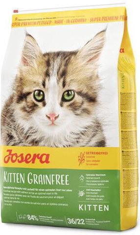 Сухой корм для кошек Josera Kitten Grainfree, мясо птицы, 10 кг