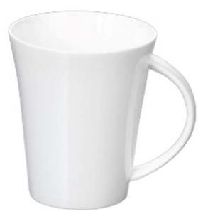 Krūzīte Wilmax, balta krās., 0.38 l