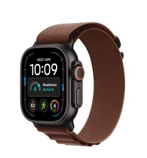 Išmanusis laikrodis Apple Watch Ultra 4 GPS + Cellular 49mm MJC14ET/A, black titanium korpusas su burgundy alpine loop dirželiu - M