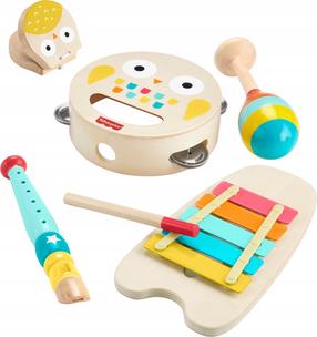 Medinis muzikos instrumentų rinkinys Mattel Fisher Price Gift Set