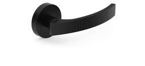 Durvju rokturis, iekštelpām Metal-Bud Black ASTRA, melna krās.