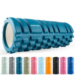 Masažo volelis, jogai Tunturi Yoga Grid Foam Roller 14TUSYO083, 33 cm, 0.85 kg, mėlyna sp.