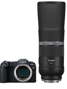 Sisteminis fotoaparatas Canon EOS RP + RF 800mm f/11 IS STM, juoda sp.