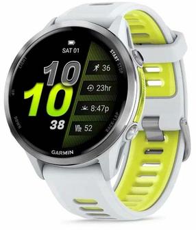 Nutikell Garmin Forerunner 970 010-02969-11, valge v./kollane v.