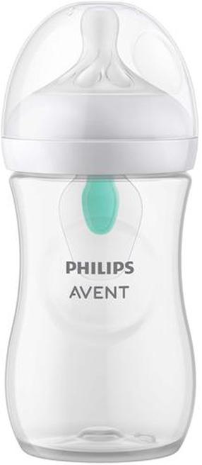 Детская поилка Philips Avent Natural Response SCY673/01, 260 мл, 1 мес., прозрачный цв.