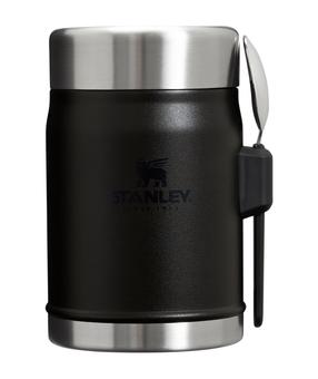 Termosas maistui Stanley The Legendary, 0.4 l, sidabro sp./juoda sp.