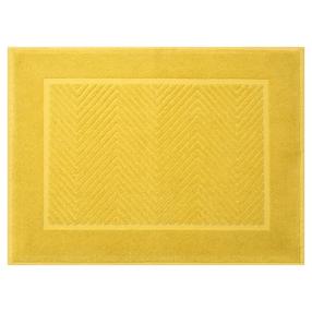 Коврик для ванной Kalia, горчичный цв., 70 см x 50 см
