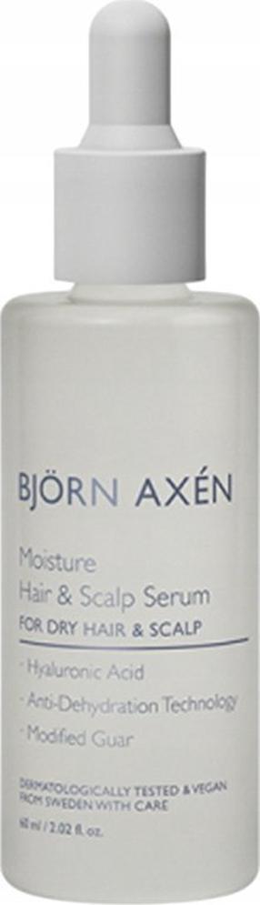 Plaukų serumas, galvos odai Björn Axén Moisture Hair & Scalp Serum, 60 ml