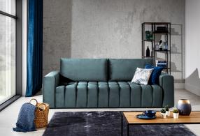 Sofa Lazaro Monolith 76, šviesiai žalia sp., 97 x 247 cm x 92 cm
