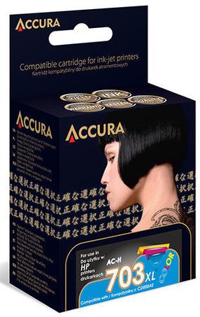 Spausdintuvo kasetė Accura AC-H703XLC, įvairių spalvų