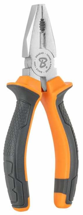 Плоскогубцы универсальные Bradas Hawk Grip DIY-PL1110/6, 160 мм